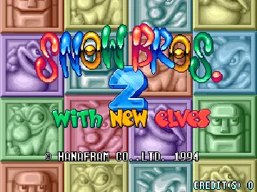 Snow Bros. 2 - With New Elves / Otenki Paradise screen shot title